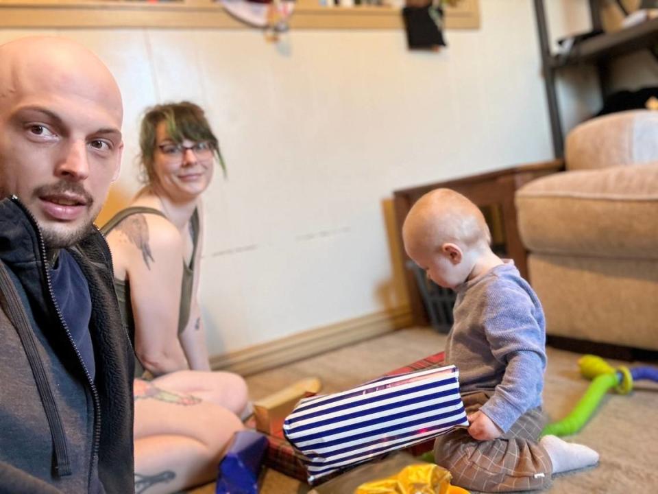 Zack Towne is grateful that he and his family were able to make it out of their Richland Hills home safely before it was destroyed by a fire on Jan. 8. A GoFundMe was made to help them get back on their feet.