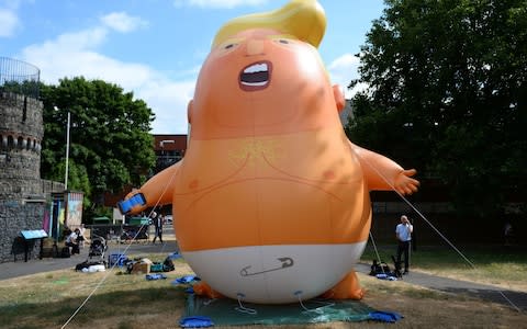 The Trump Baby Blimp - Credit: &nbsp;Kirsty O'Connor/PA