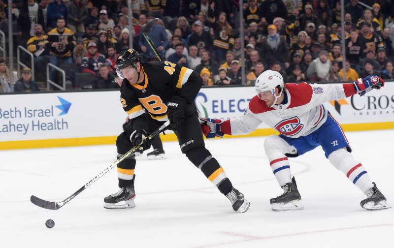 NHL: Montreal Canadiens at Boston Bruins