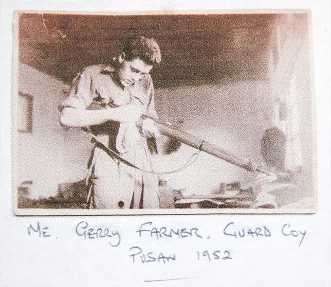 Gerry Farmer, Guard Coy Pusan