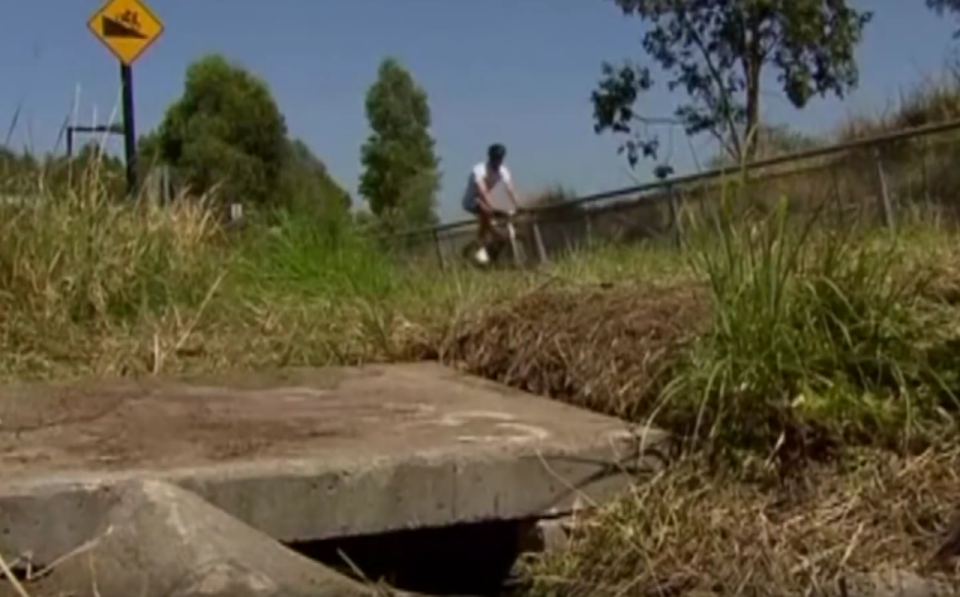 David Otte and his daughter found the baby while out cycling.