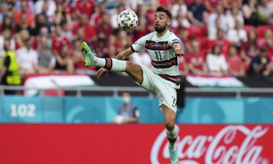 Bruno Fernandes is part of a Portugal midfield that oozes creativity.