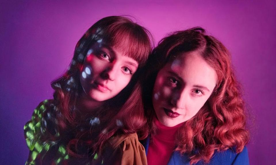 Jenny Hollingworth (left) and Rosa Walton (right) of Let’s Eat Grandma.