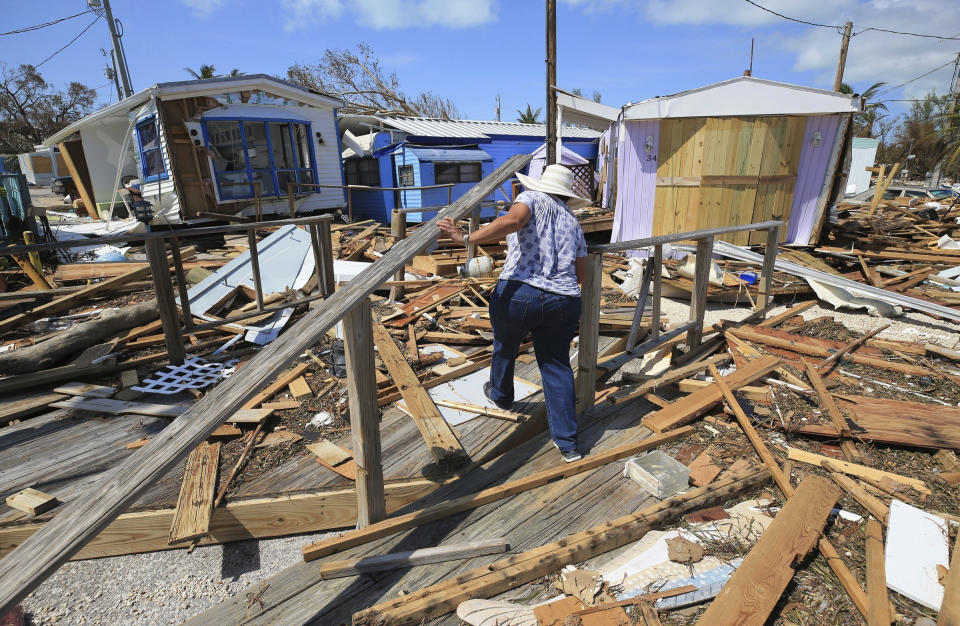 Los estragos del huracán Irma