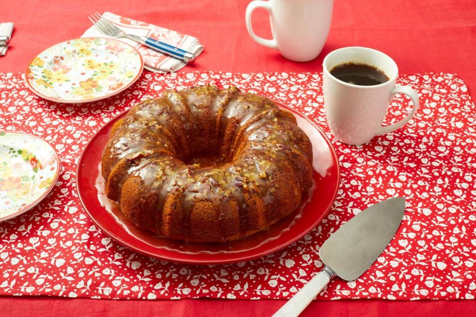 pecan recipes christmas rum cake