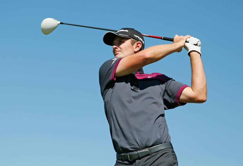 ATLANTA, GA - SEPTEMBER 23: Justin Rose of England watches his tee shot on the seventh hole during the final round of the TOUR Championship by Coca-Cola at East Lake Golf Club on September 23, 2012 in Atlanta, Georgia. (Photo by Kevin C. Cox/Getty Images)