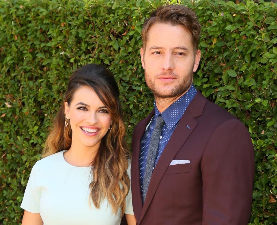 Justin Hartley and Chrishell Stause