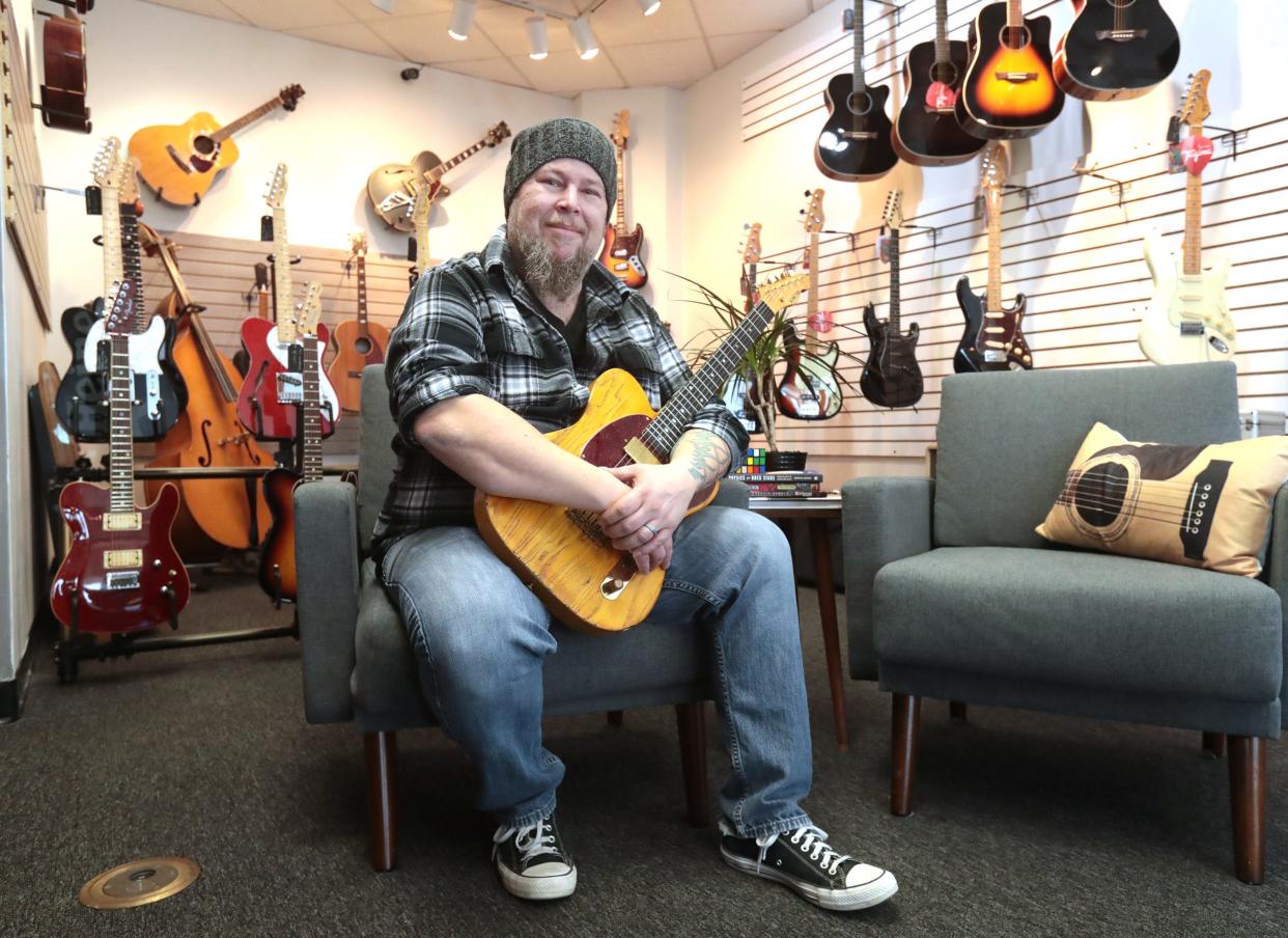 John Soptelean has opened Johnny's Music Shoppe at 2492 Lincoln Way E in Oak Park Plaza. The Massillon shop specializes in musical instrument repair, mainly for guitars and high school band pieces.