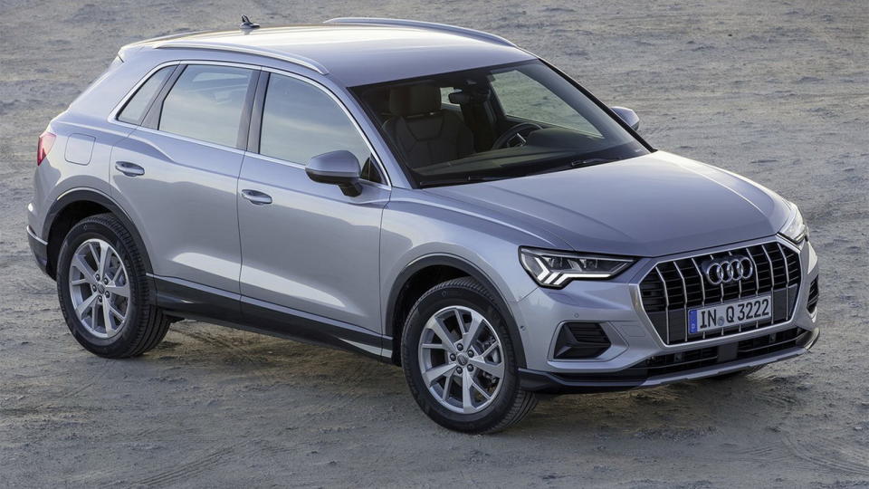 圖／2020 Audi Q3 35 TFSI大改款承襲全新世代Audi家族設計語彙，整體散發出格外鮮明的運動化跑格。