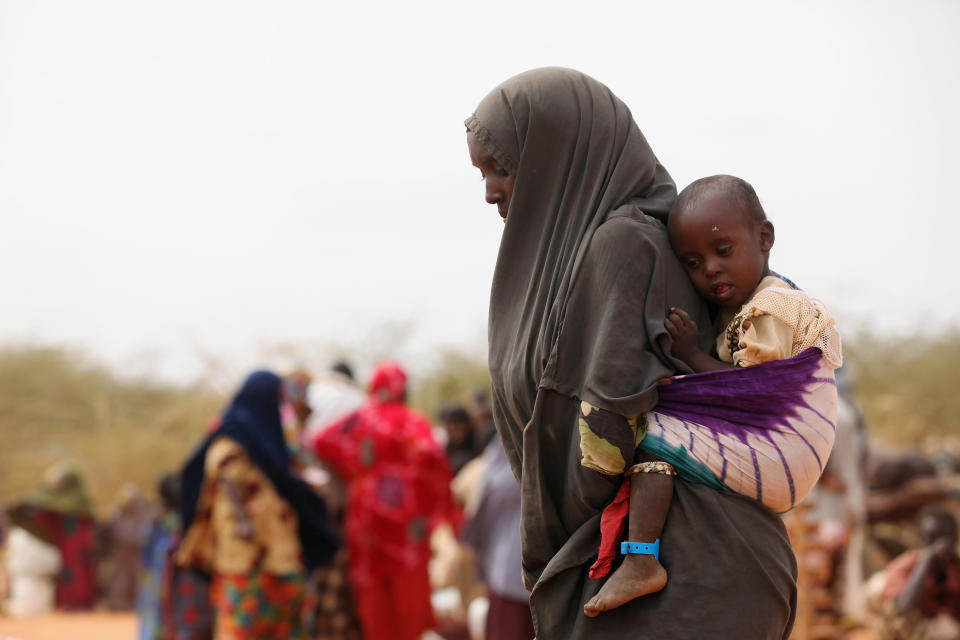 Displaced People At Dadaab Refugee Camp As Severe Drought Continues To Ravage East Africa