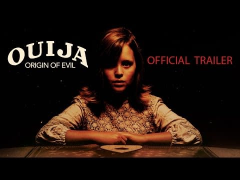 <p><em>Ouija: Origin of Evil </em>is a reminder that you should never even dip a pinkie finger into devilish darkness, not even as a joke. What starts as an innocent-ish séance scam to earn some money turns into a life-threatening encounter with evil spirits for the poor Zander family. Best enjoyed with a nightcap of getting your Ouija board down from the attic only to decide that, um, maybe you’ll try it tomorrow. </p><p><a class="link " href="https://www.amazon.com/Ouija-Origin-Evil-Elizabeth-Reaser/dp/B01M22SHES/ref=sr_1_1?crid=337F1P23UOMPH&dchild=1&keywords=ouija+origin+of+evil&qid=1597938718&s=instant-video&sprefix=ouija+ori%2Cinstant-video%2C159&sr=1-1&tag=syn-yahoo-20&ascsubtag=%5Bartid%7C10049.g.23781249%5Bsrc%7Cyahoo-us" rel="nofollow noopener" target="_blank" data-ylk="slk:WATCH NOW;elm:context_link;itc:0;sec:content-canvas">WATCH NOW</a></p><p><a href="https://www.youtube.com/watch?v=MJIcZGEjjwo" rel="nofollow noopener" target="_blank" data-ylk="slk:See the original post on Youtube;elm:context_link;itc:0;sec:content-canvas" class="link ">See the original post on Youtube</a></p>