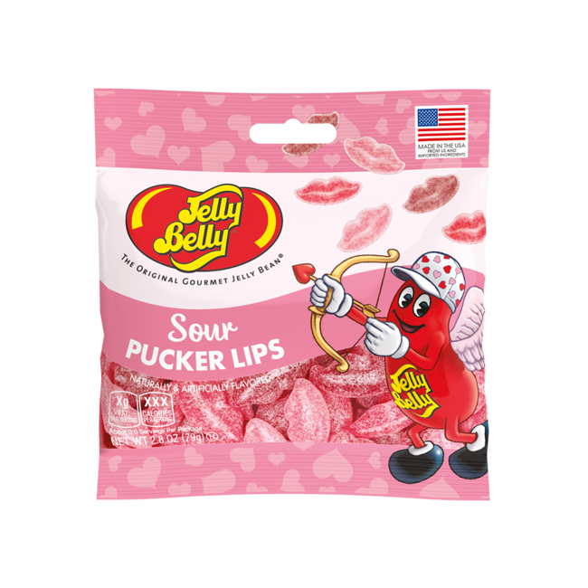 9) Jelly Belly Sour Pucker Lips