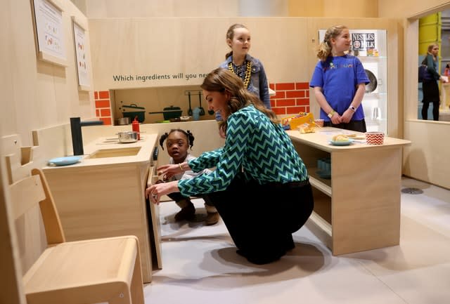 The Duchess of Cambridge attends the launch of a UK-wide survey on early childhood at Thinktank, Birmingham Science Museum