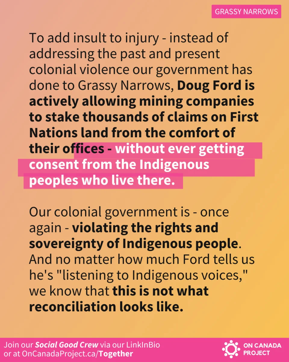 Grassy Narrows First Nation poisoning