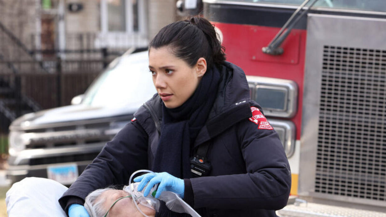  Hanako Greensmith in Chicago Fire Season 12x07. 