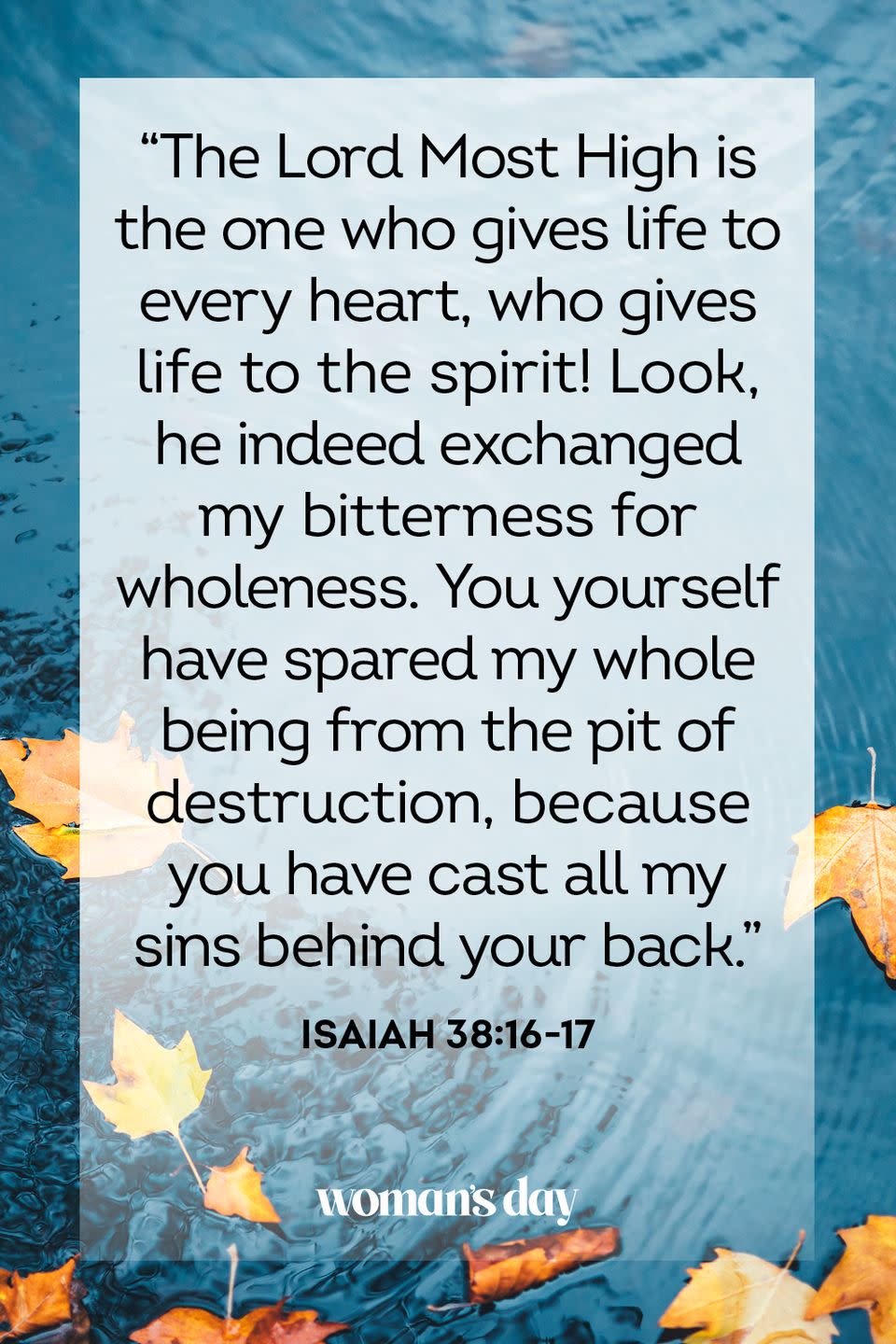 healing scriptures isaiah 38 16 17