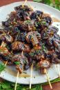 <p>In the summer, you should be eating all your food on skewers.</p><p>Get the recipe from <a href="http://www.closetcooking.stfi.re/2016/07/balsamic-garlic-grilled-mushroom-skewers.html?sf=okkayvd#aa" rel="nofollow noopener" target="_blank" data-ylk="slk:Closet Cooking;elm:context_link;itc:0;sec:content-canvas" class="link ">Closet Cooking</a>.</p>