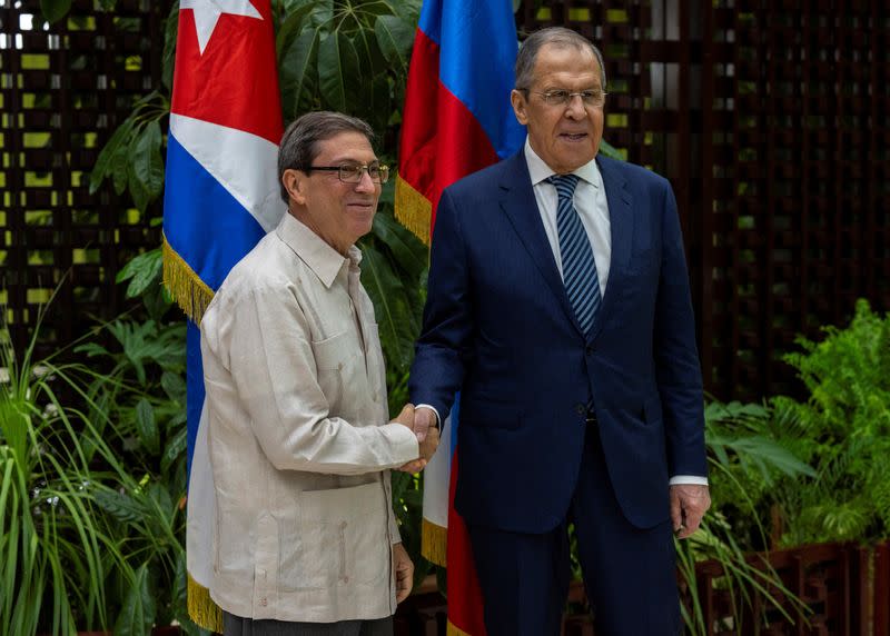 Serguei Lavrov visits Cuba
