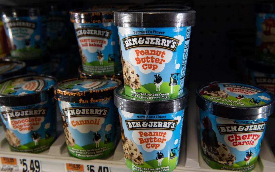 Unilever share price Ben & Jerry's