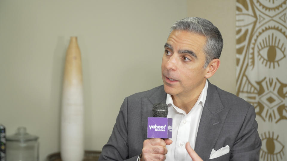 David Marcus, head of Calibra, speaks with Yahoo Finance on October 15.