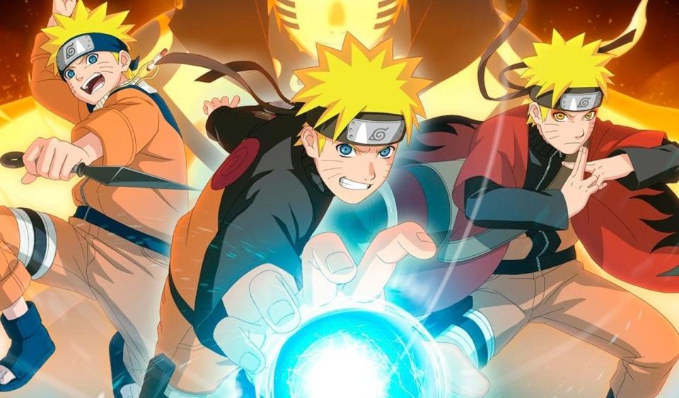 Naruto Uzumaki in action.