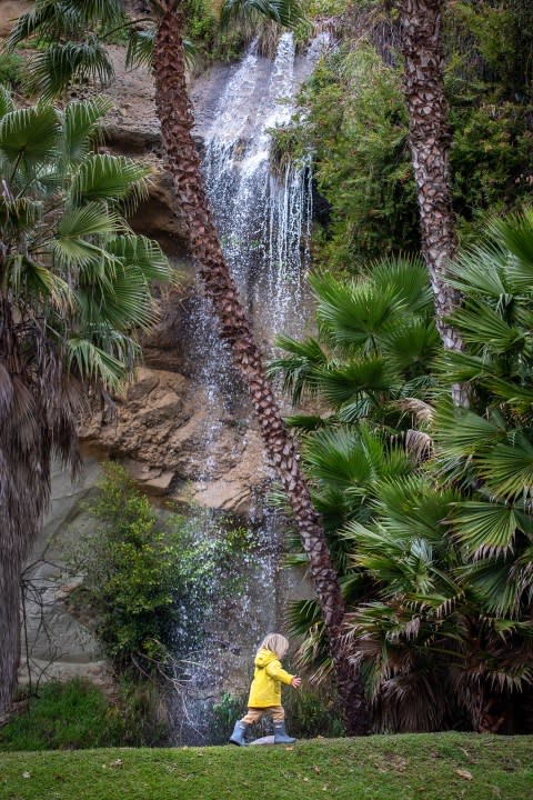 Dana Point waterfall 