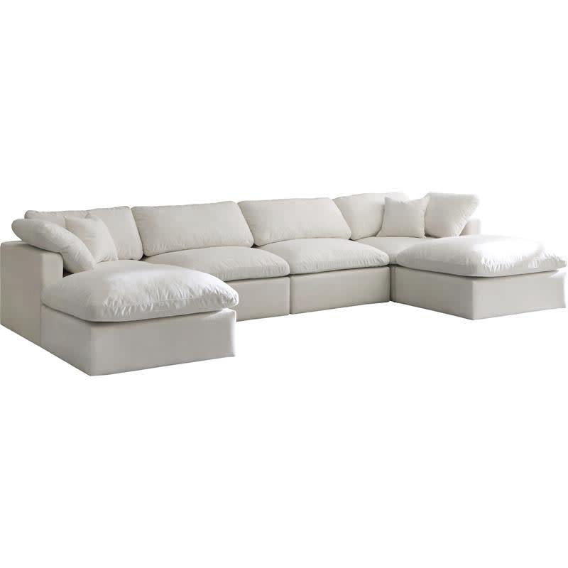 <p><a href="https://go.redirectingat.com?id=74968X1596630&url=https%3A%2F%2Fwww.walmart.com%2Fip%2FMeridian-Furniture-Plush-Standard-Cream-Velvet-Modular-Sectional%2F766645639&sref=https%3A%2F%2Fwww.goodhousekeeping.com%2Fhome%2Fdecorating-ideas%2Fg41033217%2Fcloud-couch-sectional-dupes%2F" rel="nofollow noopener" target="_blank" data-ylk="slk:Shop Now;elm:context_link;itc:0;sec:content-canvas" class="link rapid-noclick-resp">Shop Now</a></p><p>Velvet Modular Sectional</p><p>walmart.com</p><p>$2942.39</p><span class="copyright">Meridian</span>