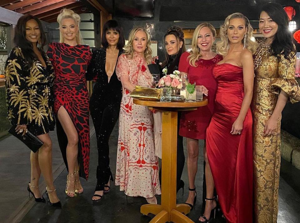 Kyle Richards, Lisa Rinna, Erika Girardi, Dorit Kemsley, Garcelle Beauvais, Sutton Stracke, Crystal Kung Minkoff, RHOBH