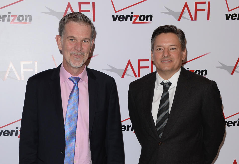 Netflix Chief Content Officer Ted Sarandos joins Reed Hastings as co-CEO