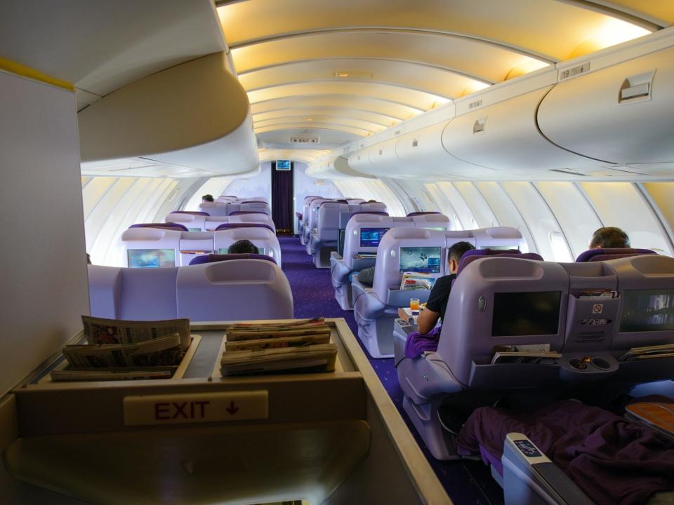 Boeing 747 upper deck