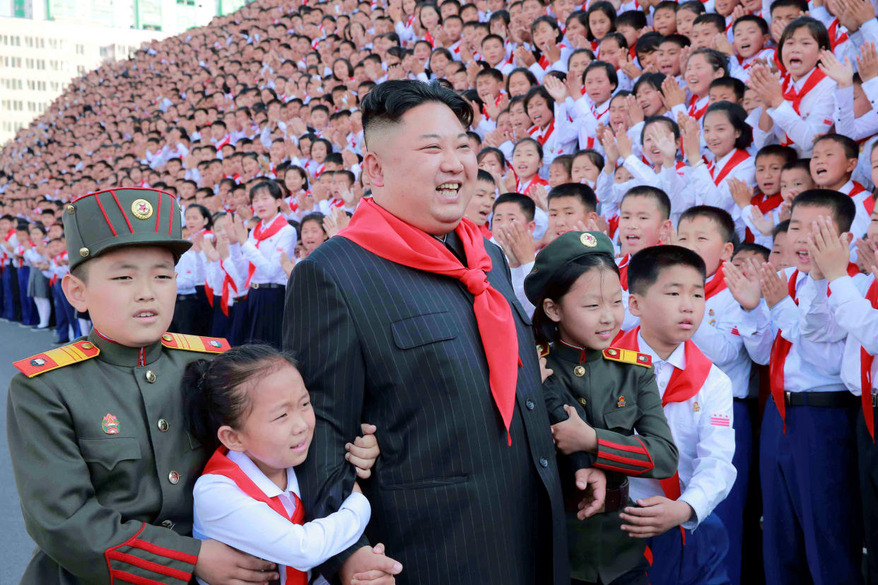 Immerhin guckte der Nordkoreanische Diktator nicht selbst bei Emanuelas Teenagergeburtstag vorbei. (Bild: Reuters)