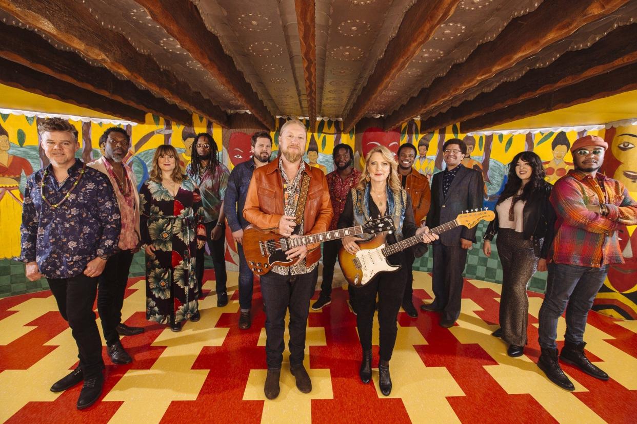 The 12-piece Tedeschi Trucks Band opens its summer tour in Jacksonville this month.