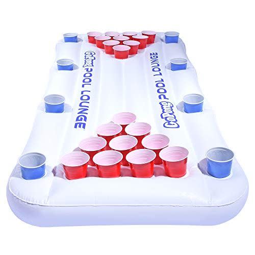 GoPong Pool Lounge Floating Beer Pong Table