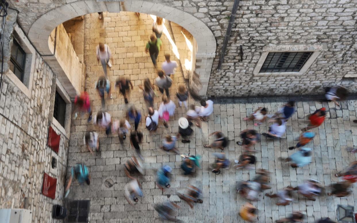 Tourists pour into Dubrovnik, better known to GoT fans as King's Landing - GETTY