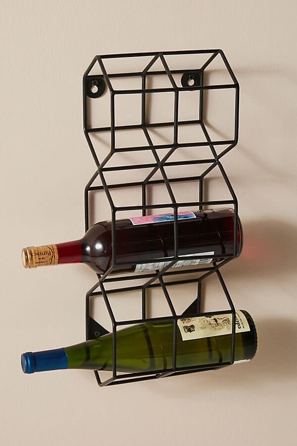 Wall-Mounted Wine Rack