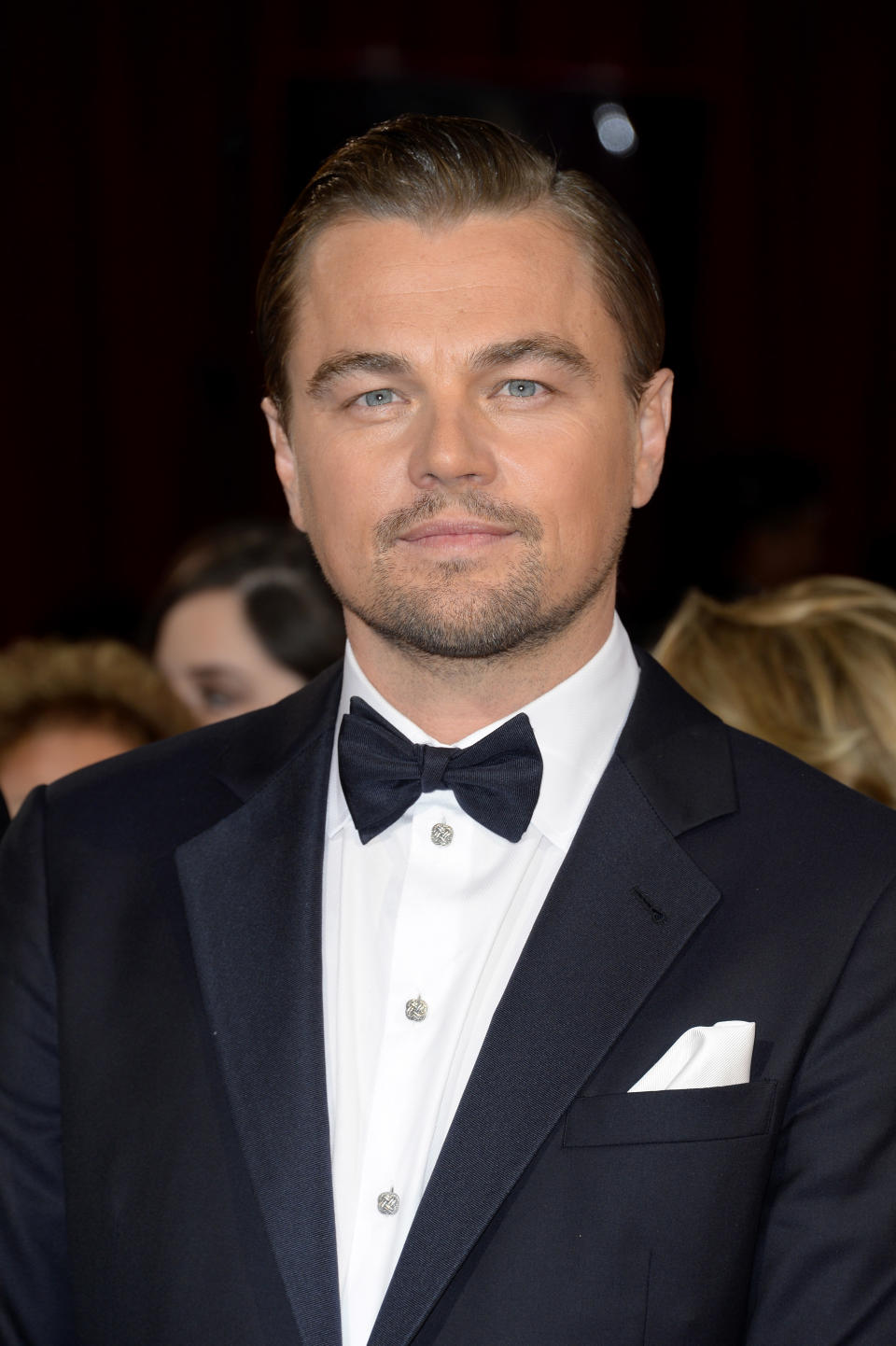 Leonardo DiCaprio arrives at the Oscars on Sunday, March 2, 2014, at the Dolby Theatre in Los Angeles. (Photo by Dan Steinberg/Invision/AP)