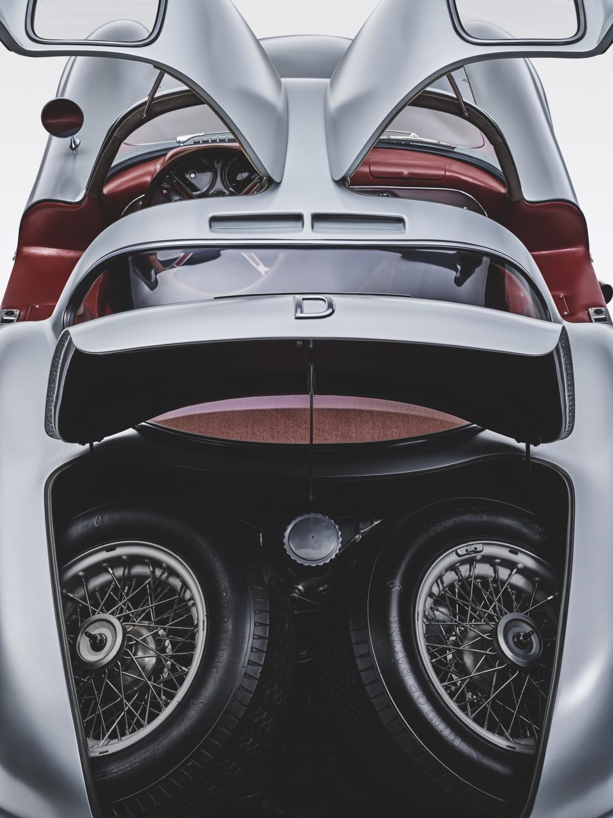 1955 Mercedes-Benz 300 SLR Coupe.