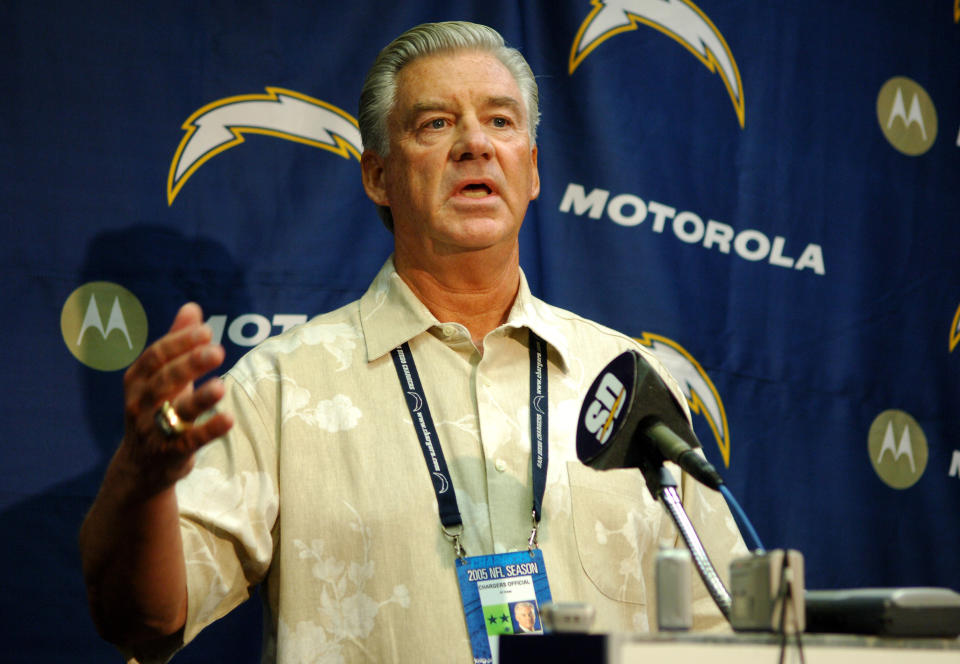 A.J. Smith oversaw one of the most successful eras in Chargers history. (Photo by Kirby Lee/Getty Images)