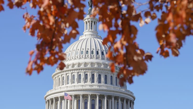 The U.S Capitol is seen on Friday, Nov. 3, 2023, in Washington.