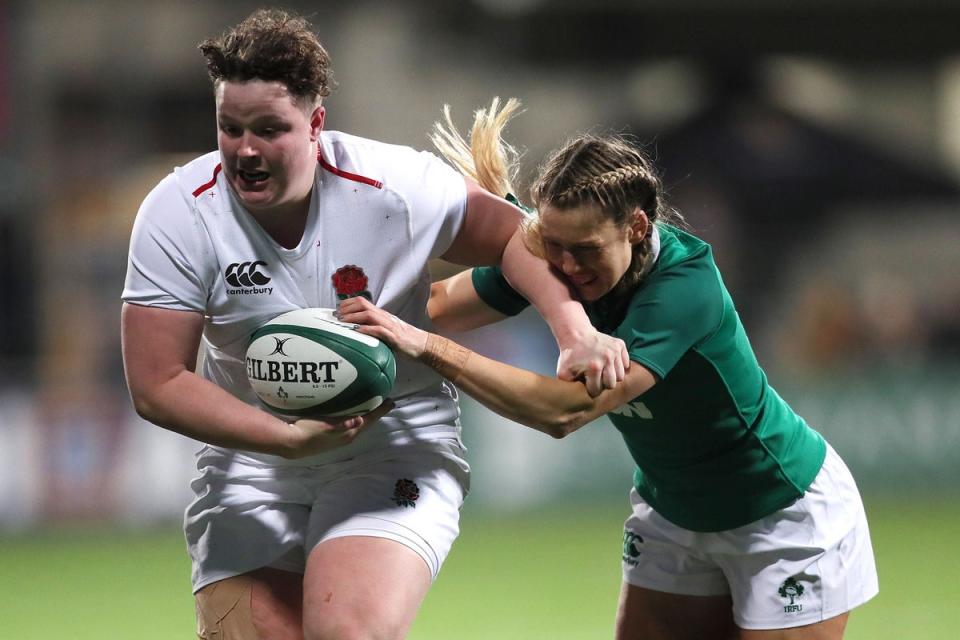 England prop Hannah Botterman is convinced the Red Roses will sell out Twickenham by 2025 (Brian Lawless/PA) (PA Archive)