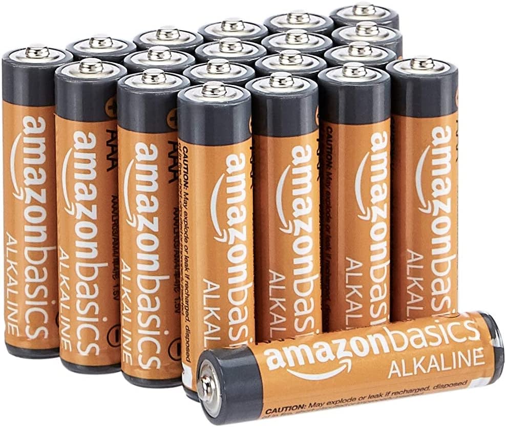 Amazon Basics AAA 1.5 Volt Alkaline High-Performance Batteries