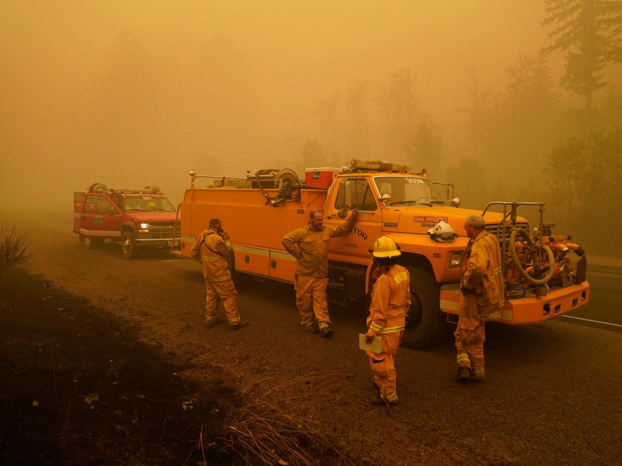 Oregon wildfire