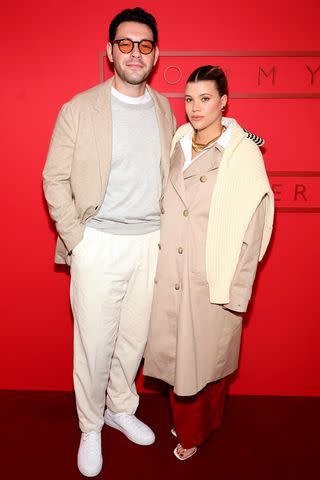 <p>Theo Wargo/Getty</p> Elliot Grainge and Sofia Richie Grainge in February 2024