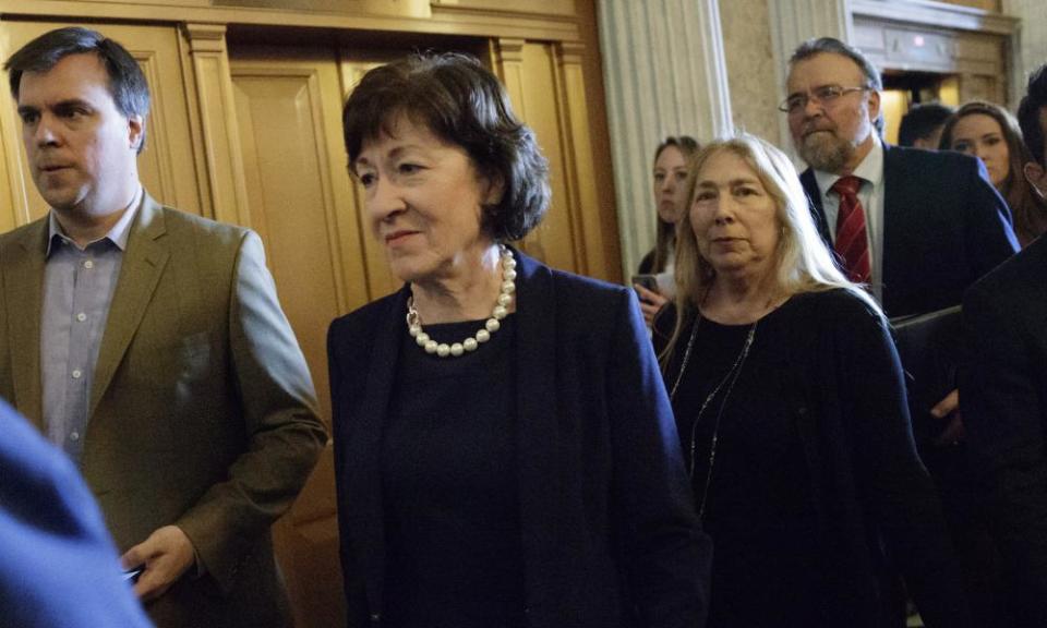 Susan Collins, the senator from Maine who is an expert on healthcare, vowed to effectively bin the House bill and start all over again.