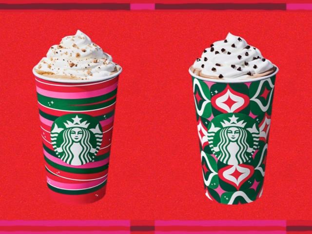 Starbucks Unveils New Holiday Cups In Festive Christmas Designs