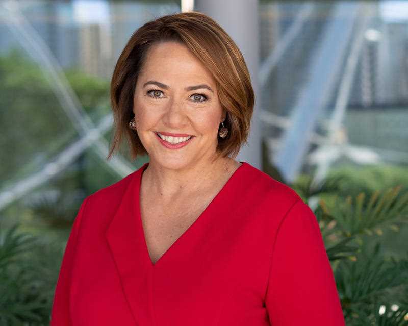 ABC TV host Lisa Millar is pictured.