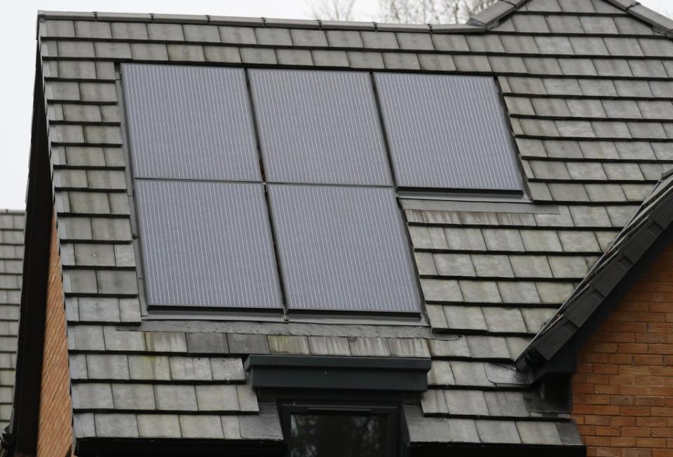 The scheme installed solar panels on council homes (Andrew Matthews/PA) (PA Archive)