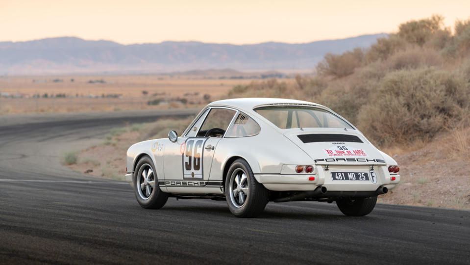 This is one of only 20 production examples of the original 911 R. - Credit: Photo by Robin Adams, courtesy of RM Sotheby's.