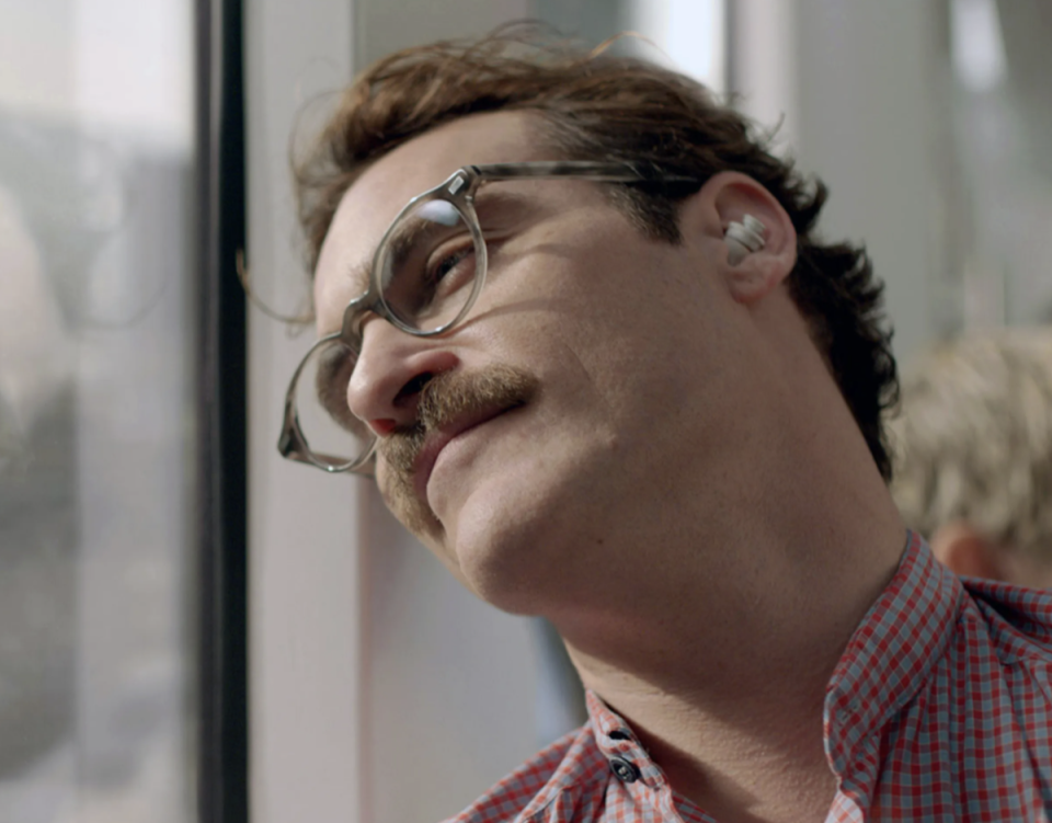 Joaquin Phoenix in Spike Jonze film ‘Her’ (Warner Bros Pictures)