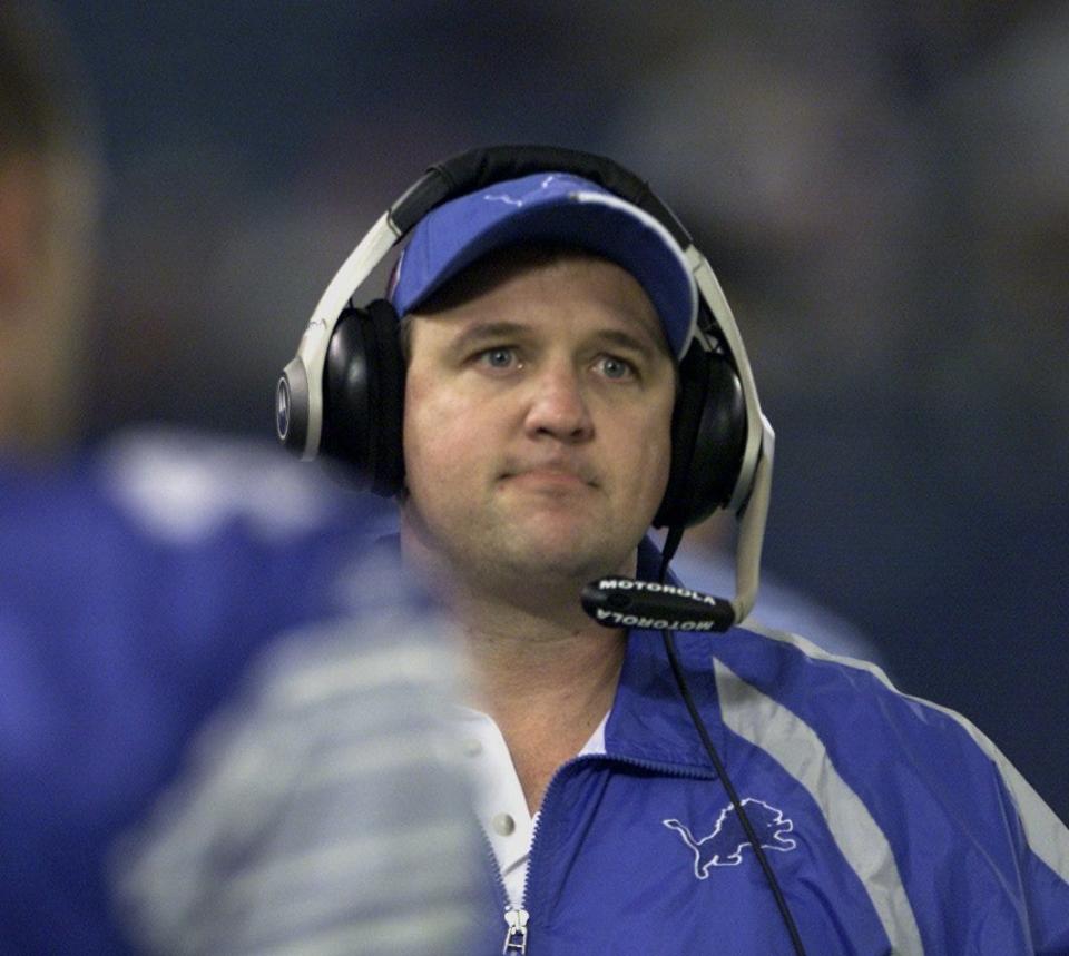 Marty Mornhinweg lasted two seasons as Detroit Lions coach, winning just five games.